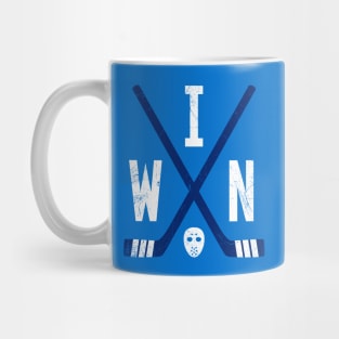 WIN Retro Sticks - Light Blue Mug